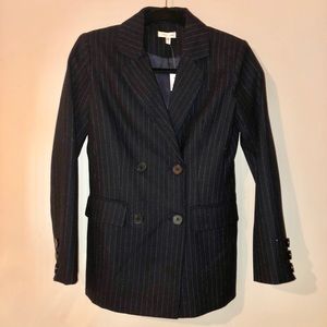 Silence + Noise Pinstripe Blazer